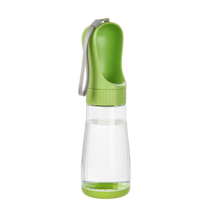 Portable Dog Water Bottle with Food Container Travel 2 in 1 Pet Water Dispenser for Small Large Dogs Cat Labrador Drinking Bowls