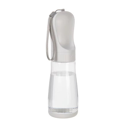 Portable Dog Water Bottle with Food Container Travel 2 in 1 Pet Water Dispenser for Small Large Dogs Cat Labrador Drinking Bowls