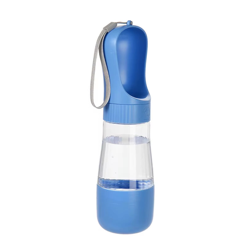 Portable Dog Water Bottle with Food Container Travel 2 in 1 Pet Water Dispenser for Small Large Dogs Cat Labrador Drinking Bowls